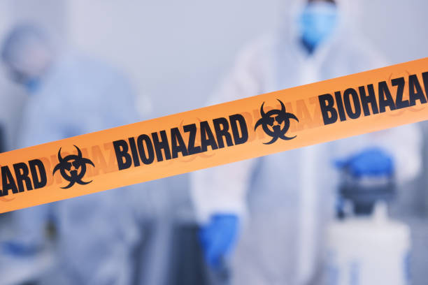 Professional Infectious Disease Decontamination technician working in Walnut, CA